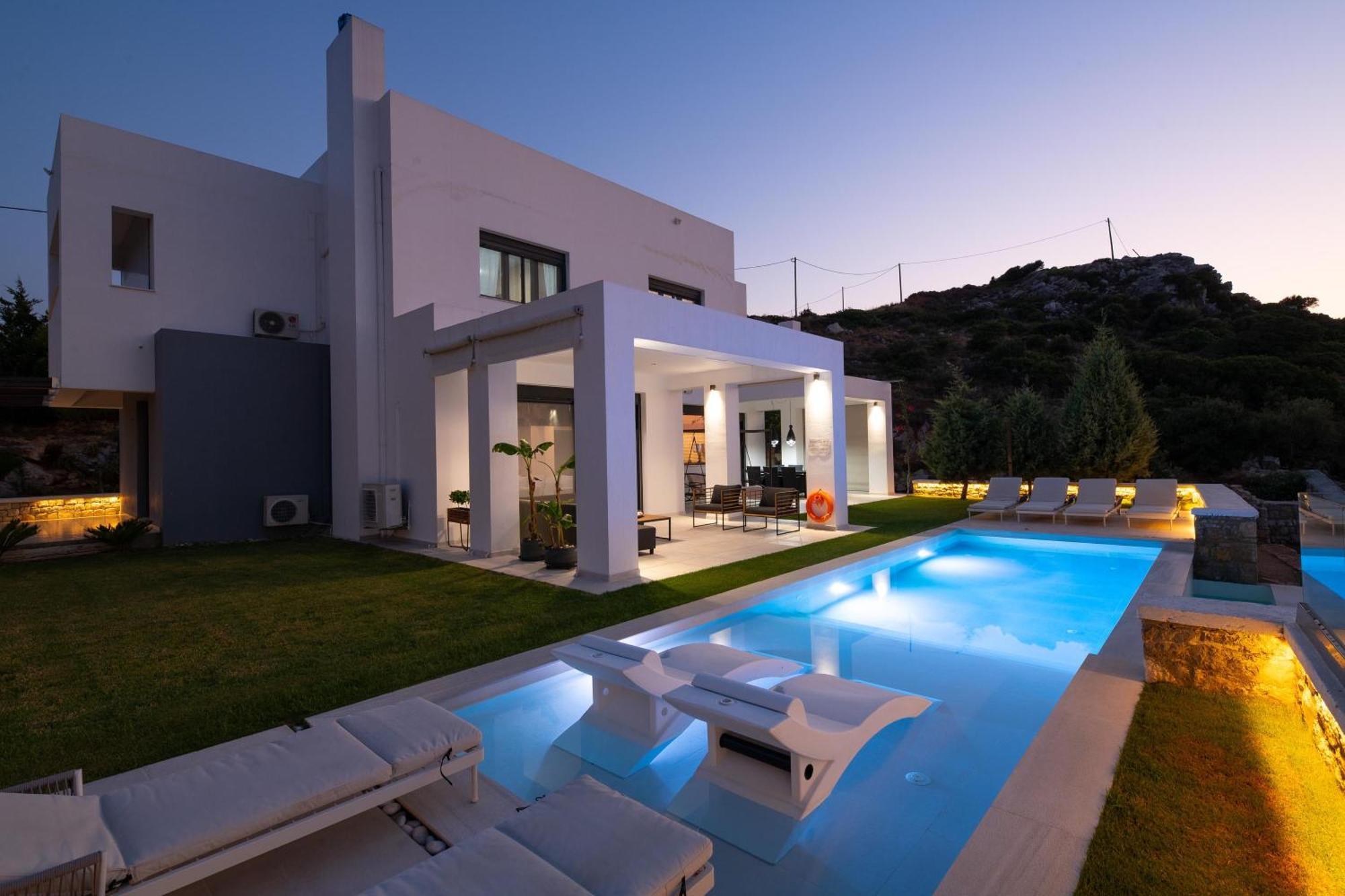 Villa La Bianca Koskinou  Exterior photo